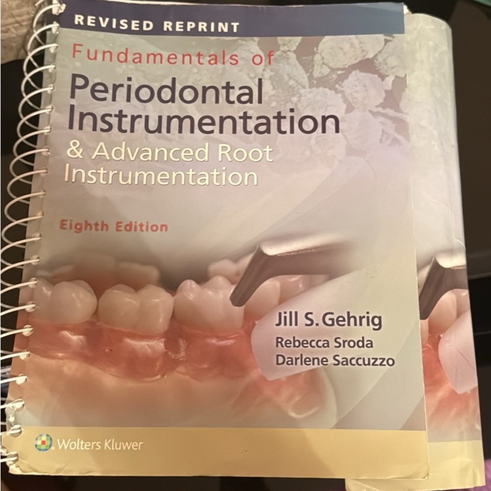 Revised Reprint Fundamentals of Periodontal Instrumentation Book